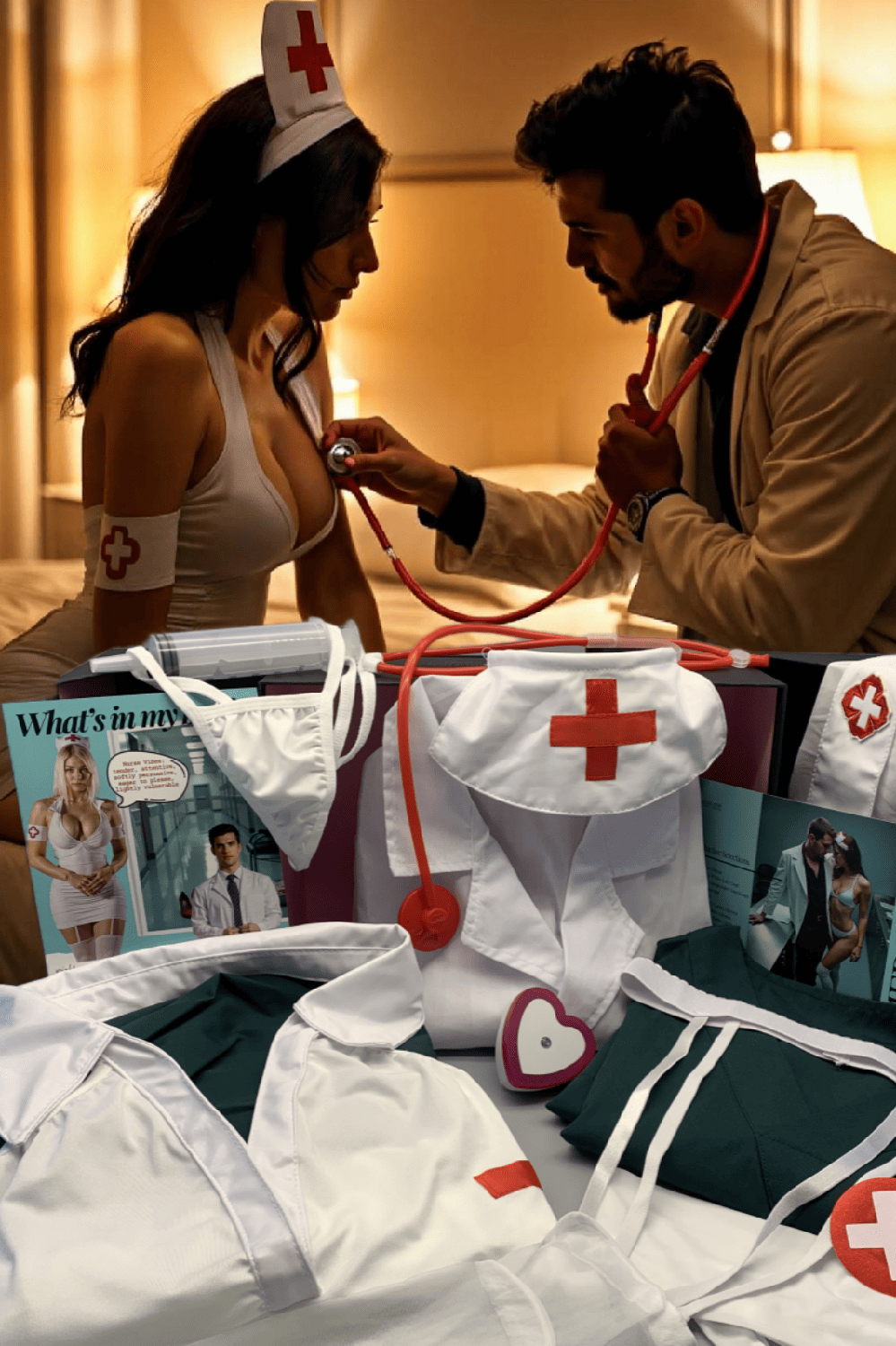 Roleplay Romance Kit: Where Medical Care Turns to Thrills BLIISS.LOVE _of_bliiss.love_sexy_lingerie_sexy_costume_trendy_and_latest_designs_seductive_lingerie_November_2024