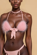 Alluring Bow Tie Cat Costume SXJBLIISS.LOVE Bra Set, cat, DISPLAY PS, Plus Size Lingerie
