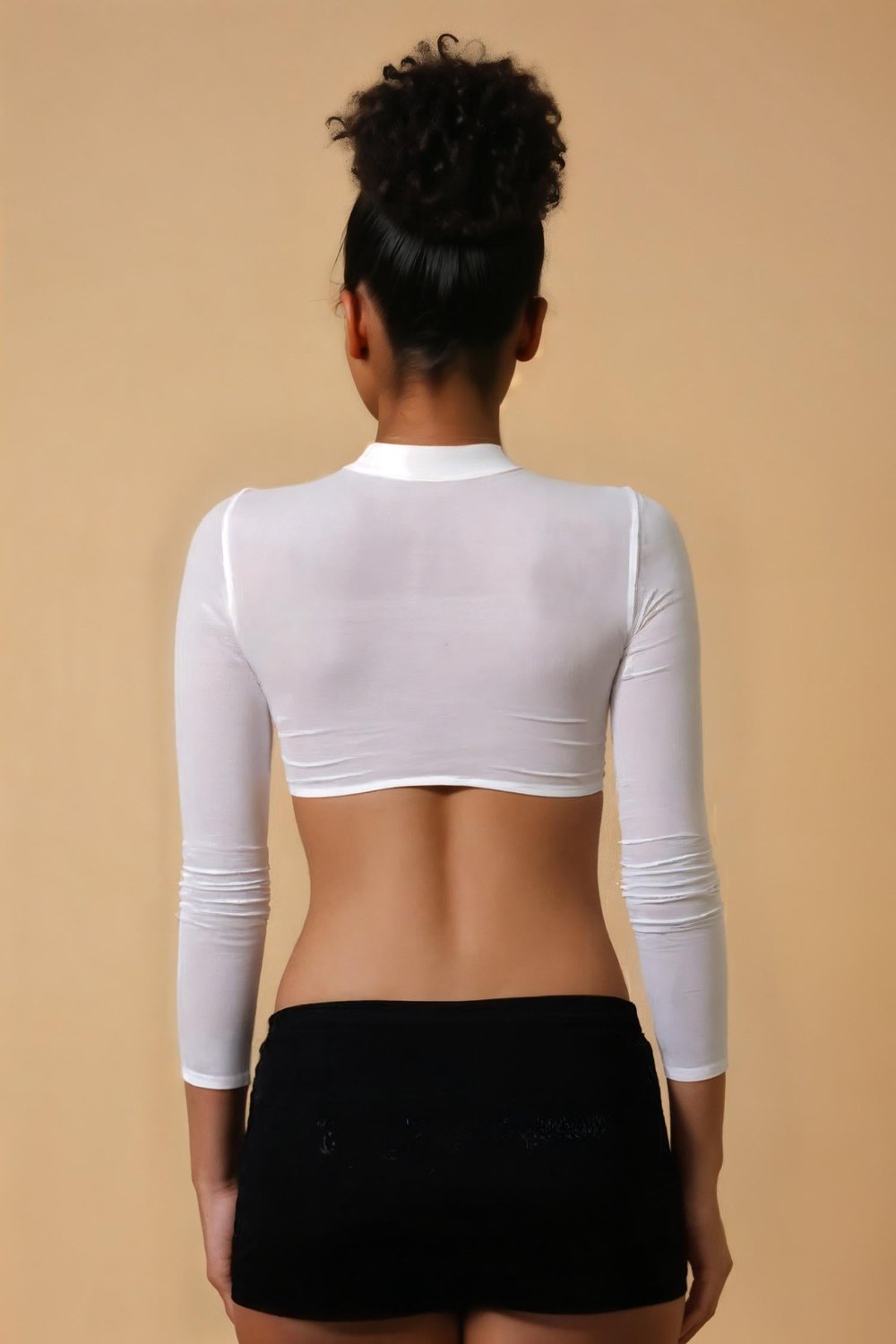 Crisscross Sheer Office-Inspired Costume SXJBLIISS.LOVE Office-Inspired, Plus Size Costume
