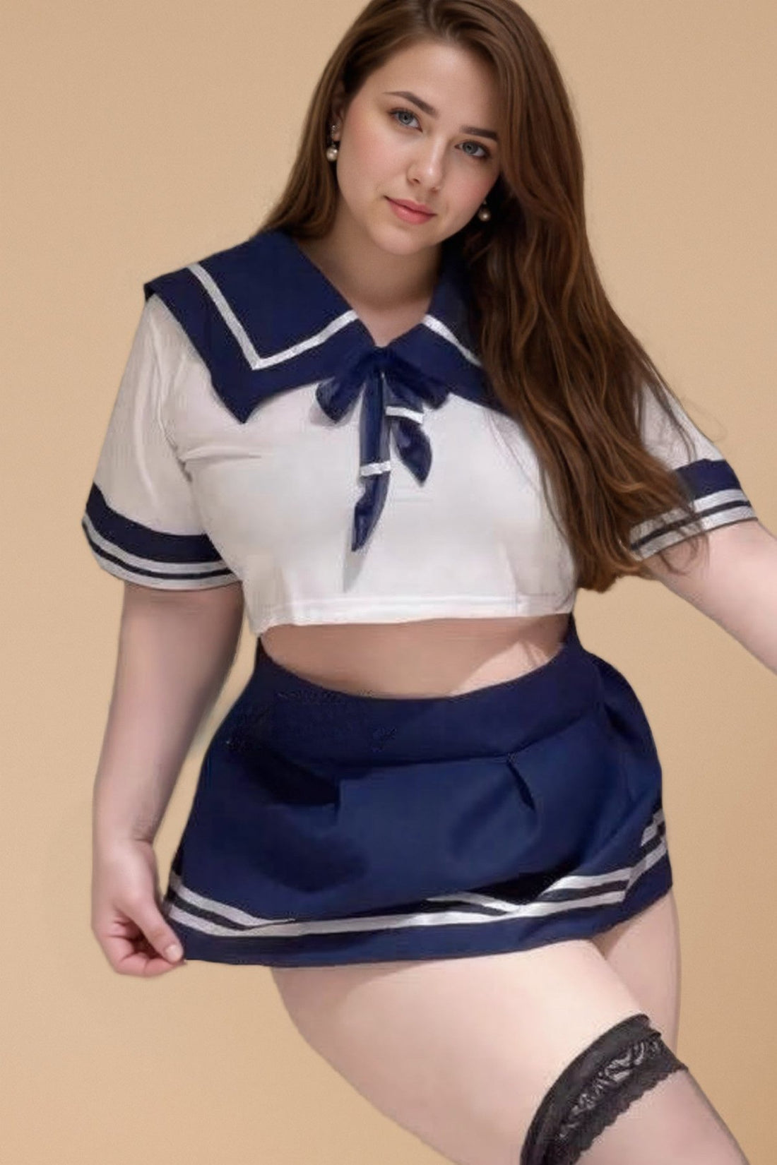 Plus Size Sweet & Seductive Sailor Costume costume SXJ _of_bliiss.love_sexy_lingerie_sexy_costume_trendy_and_latest_designs_seductive_lingerie_November_2024