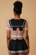 Transparent School Girl Costume SXJBLIISS.LOVE Plus Size Costume, School
