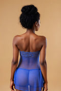 Blue Elf Slip FNEBLIISS.LOVE Babydoll, Casual, Slip