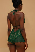 Deep V-Neck Lace Bow Babydoll SMXBLIISS.LOVE Babydoll, Slip