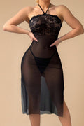 Halter Sheer Slip SMXBLIISS.LOVE Date Night, Slip