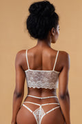 Halter Strappy Bra Set GYXYYBLIISS.LOVE bra set, Date Night
