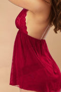 Homewear Backless Mesh Slip Set lingerie FNE _of_bliiss.love_sexy_lingerie_sexy_costume_trendy_and_latest_designs_seductive_lingerie_November_2024