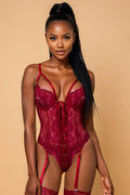 Mesh Lace Bodysuit SXJBLIISS.LOVE Bodysuit, Date Night, DISPLAY PS, Plus Size Lingerie