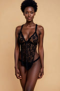 Plus Size Backless Lace Slip SXJBLIISS.LOVE Casual, Plus Size Nightwear, Slip