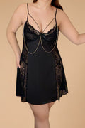 Plus Size Beaded Chain Lace Slip lingerie SXJ _of_bliiss.love_sexy_lingerie_sexy_costume_trendy_and_latest_designs_seductive_lingerie_November_2024