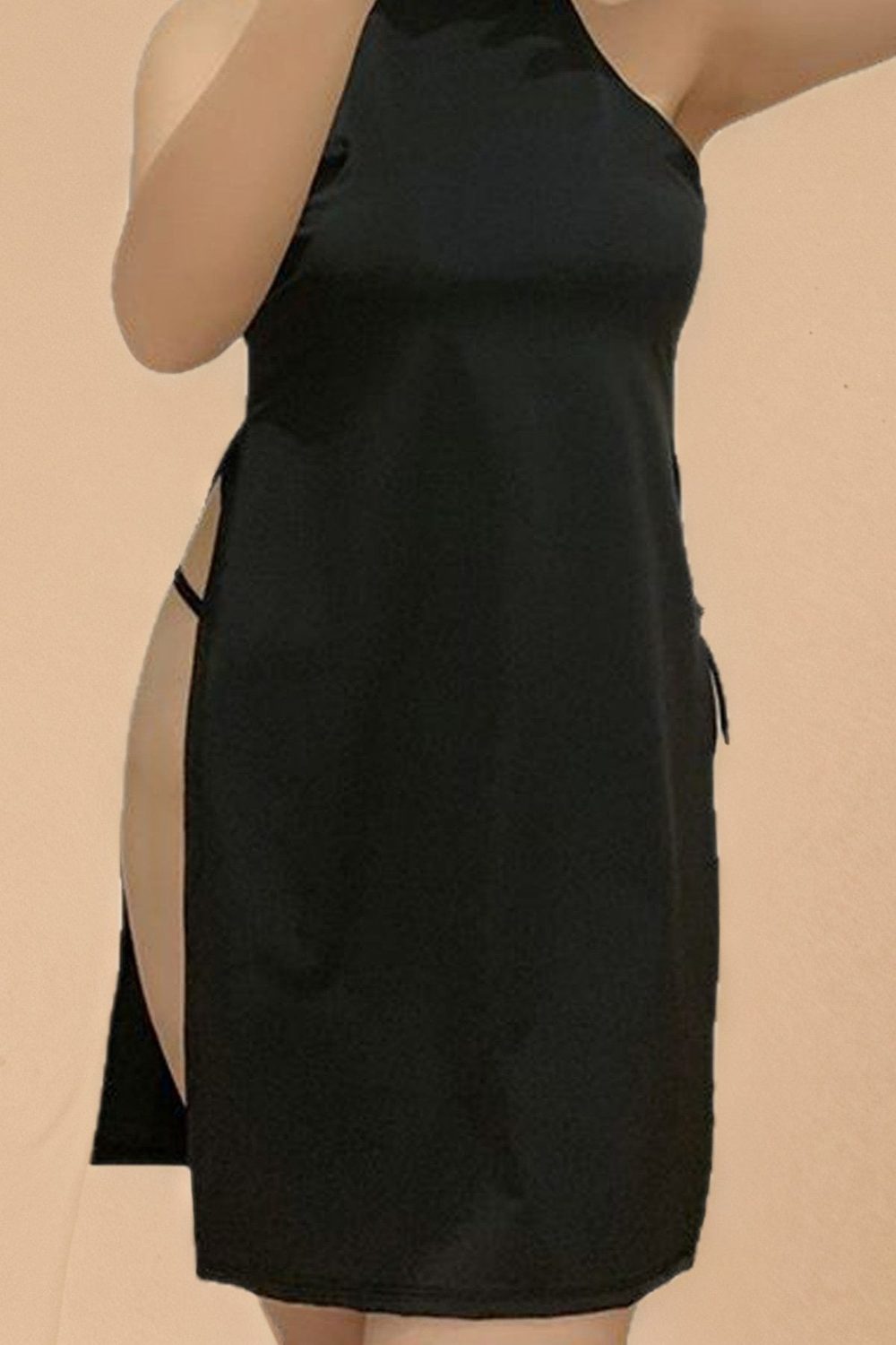 Plus Size Halter Slip Set lingerie YTN _of_bliiss.love_sexy_lingerie_sexy_costume_trendy_and_latest_designs_seductive_lingerie_November_2024
