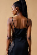 Plus Size Lace Hollow-Out Slip SXJBLIISS.LOVE Casual, Slip