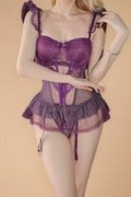Plus Size Lace Padded Bustier Set lingerie YTN _of_bliiss.love_sexy_lingerie_sexy_costume_trendy_and_latest_designs_seductive_lingerie_November_2024