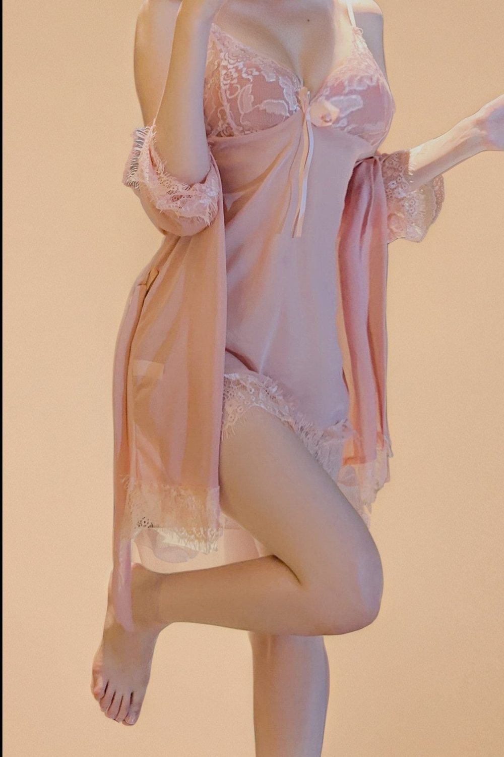 Plus Size Lace Robe Set lingerie SXJ _of_bliiss.love_sexy_lingerie_sexy_costume_trendy_and_latest_designs_seductive_lingerie_November_2024