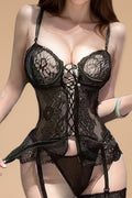 Plus Size Lace-Up Bustier Set lingerie SXJ _of_bliiss.love_sexy_lingerie_sexy_costume_trendy_and_latest_designs_seductive_lingerie_November_2024