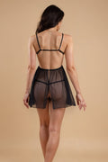Sheer Lace Underwire Push-Up Babydoll lingerie SXJ _of_bliiss.love_sexy_lingerie_sexy_costume_trendy_and_latest_designs_seductive_lingerie_November_2024