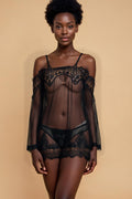 Transparent Mini Babydoll Set SXJBLIISS.LOVE babydoll, Ultra Sexy Lingerie