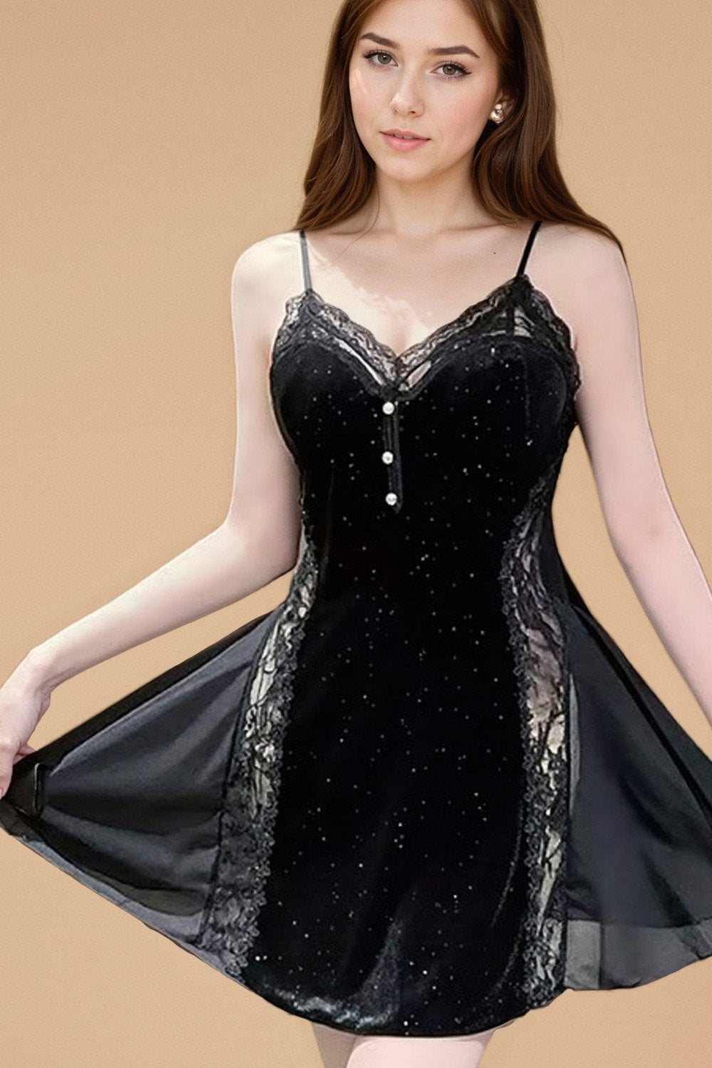 Velvet Pearl Slip Robe Set lingerie SXJ _of_bliiss.love_sexy_lingerie_sexy_costume_trendy_and_latest_designs_seductive_lingerie_November_2024
