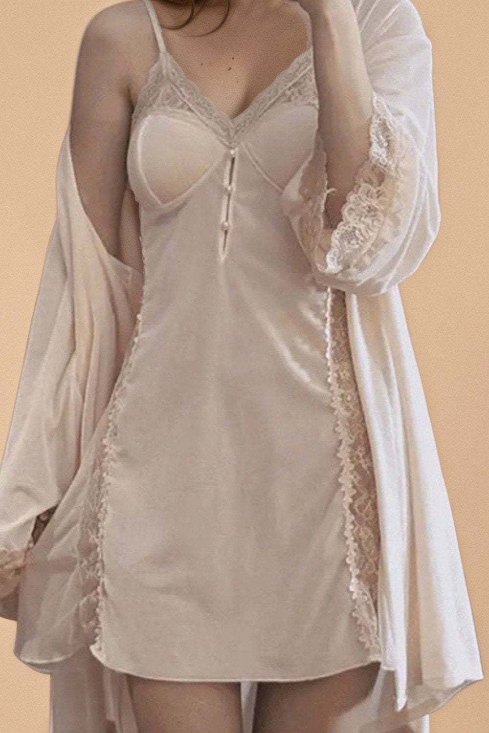 Velvet Pearl Slip Robe Set lingerie SXJ _of_bliiss.love_sexy_lingerie_sexy_costume_trendy_and_latest_designs_seductive_lingerie_November_2024