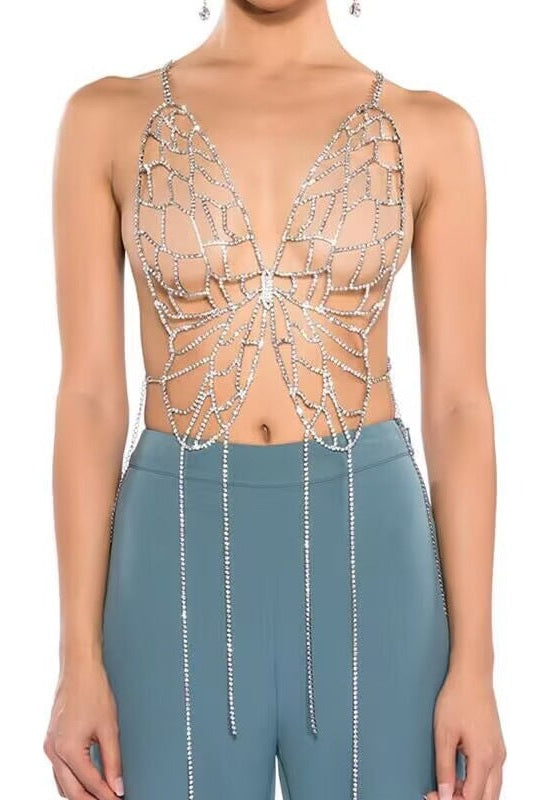 Butterfly Rhinestone Tassel Chest Chain Body Chain JT _of_bliiss.love_sexy_lingerie_sexy_costume_trendy_and_latest_designs_seductive_lingerie_November_2024