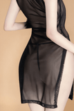 Chinese Cheongsam Sexy Lingerie High Slit Sheer Mesh Temptation BLIISS.LOVE _of_bliiss.love_sexy_lingerie_sexy_costume_trendy_and_latest_designs_seductive_lingerie_November_2024