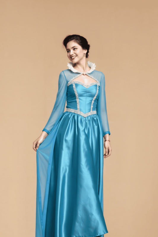 Frozen-Inspired Gown for Halloween Roleplay BLIISS.LOVE _of_bliiss.love_sexy_lingerie_sexy_costume_trendy_and_latest_designs_seductive_lingerie_November_2024