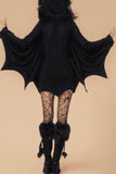 Halloween Vampire Bat Cosplay Outfit with Long Sleeves BLIISS.LOVE _of_bliiss.love_sexy_lingerie_sexy_costume_trendy_and_latest_designs_seductive_lingerie_November_2024