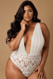 Alluring Lace Plus Size Bodysuit Nightgowns BLIISS.LOVE White S _of_bliiss.love_sexy_lingerie_sexy_costume_trendy_and_latest_designs_seductive_lingerie_November_2024