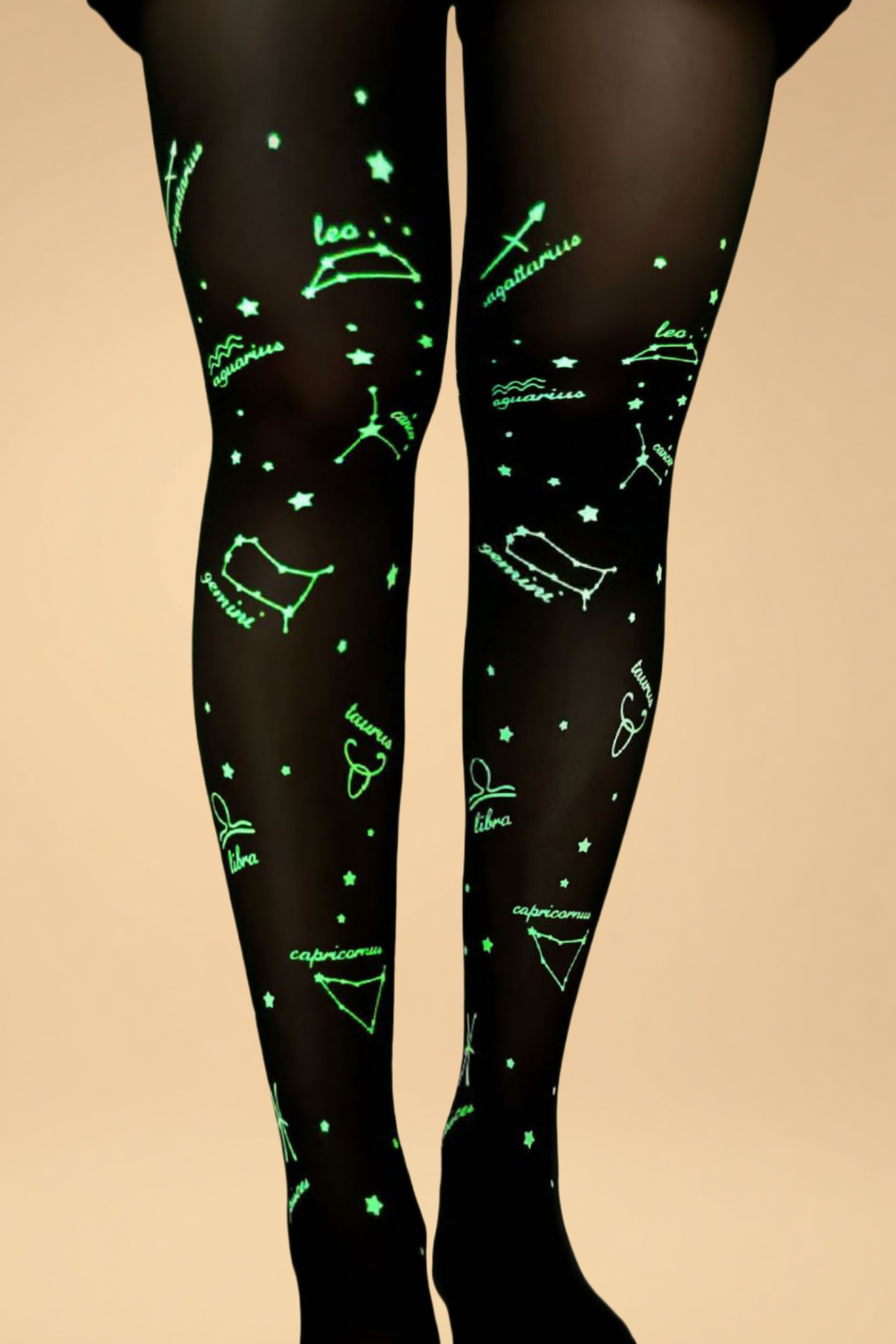 Luminous Zodiac Pattern Stockings Hosiery YL _of_bliiss.love_sexy_lingerie_sexy_costume_trendy_and_latest_designs_seductive_lingerie_November_2024