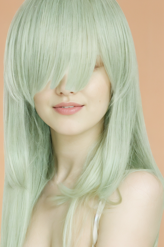 Mint Green Cosplay Wig BLIISS.LOVE _of_bliiss.love_sexy_lingerie_sexy_costume_trendy_and_latest_designs_seductive_lingerie_November_2024