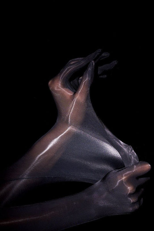 Highly Shinny Aurora Gloves BLIISS.LOVE Black _of_bliiss.love_sexy_lingerie_sexy_costume_trendy_and_latest_designs_seductive_lingerie_November_2024