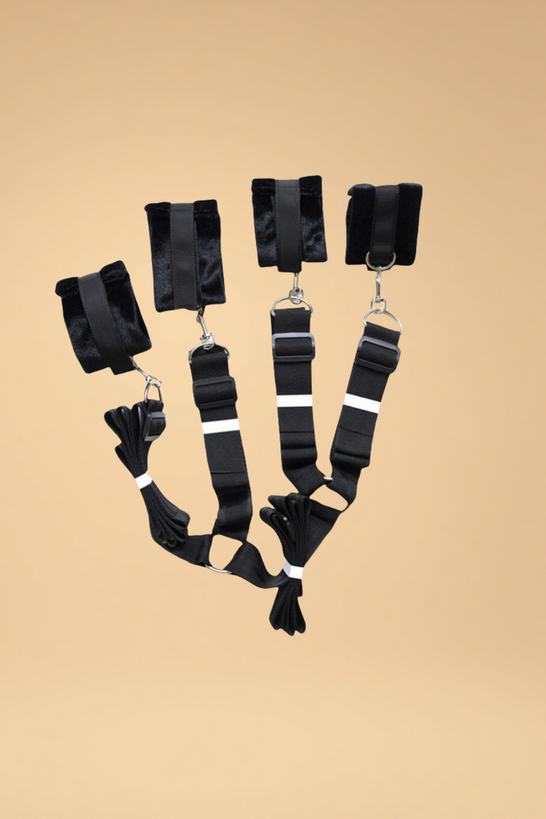 SM Wrist and Ankle Bed Restraints Pleasures SY _of_bliiss.love_sexy_lingerie_sexy_costume_trendy_and_latest_designs_seductive_lingerie_November_2024