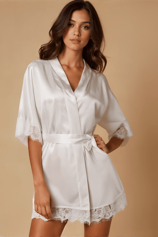 Flirty Charming Satin Robe Nightgowns BLIISS.LOVE White S _of_bliiss.love_sexy_lingerie_sexy_costume_trendy_and_latest_designs_seductive_lingerie_November_2024