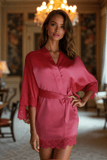 Flirty Charming Satin Robe Nightgowns BLIISS.LOVE _of_bliiss.love_sexy_lingerie_sexy_costume_trendy_and_latest_designs_seductive_lingerie_November_2024