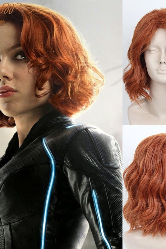 Scarlett Johansson Black Widow Cosplay Wig BLIISS.LOVE Default Title _of_bliiss.love_sexy_lingerie_sexy_costume_trendy_and_latest_designs_seductive_lingerie_November_2024