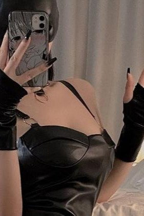 Sexy Leather Punk Gloves BLIISS.LOVE black _of_bliiss.love_sexy_lingerie_sexy_costume_trendy_and_latest_designs_seductive_lingerie_November_2024